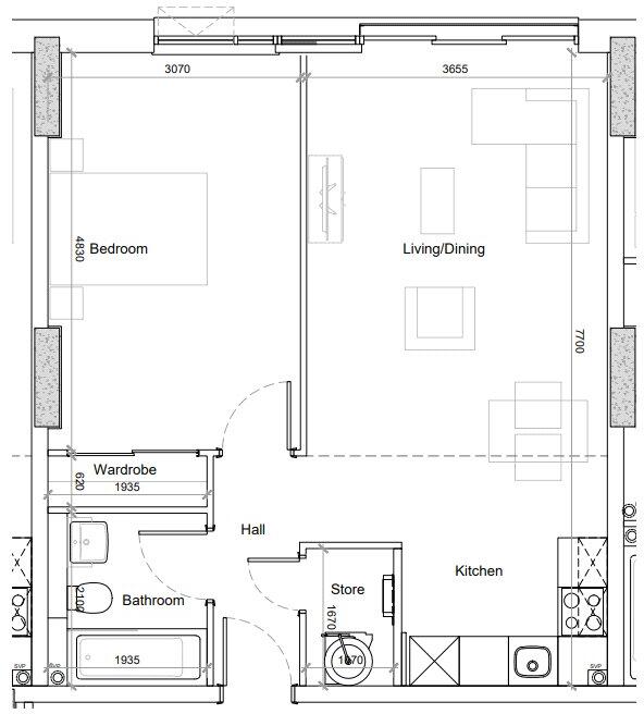 The Grand Exchange, Market Street, Bracknell, Berkshire, RG12 floorplan