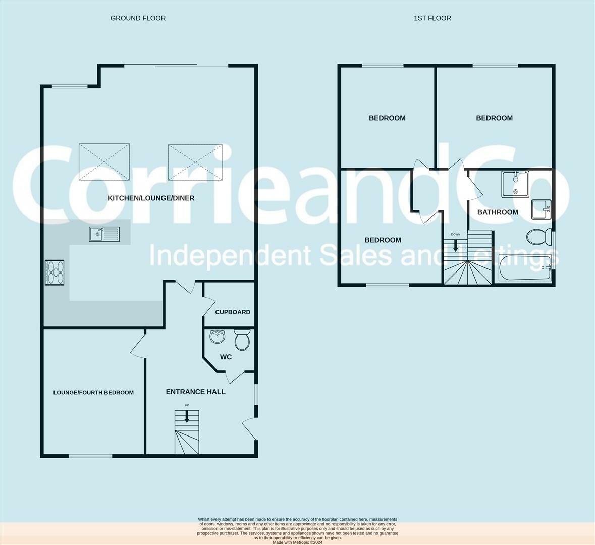 Copper House, Leece, Ulverston floorplan