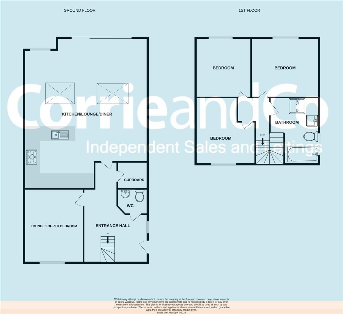 Copper House, Leece, Ulverston floorplan