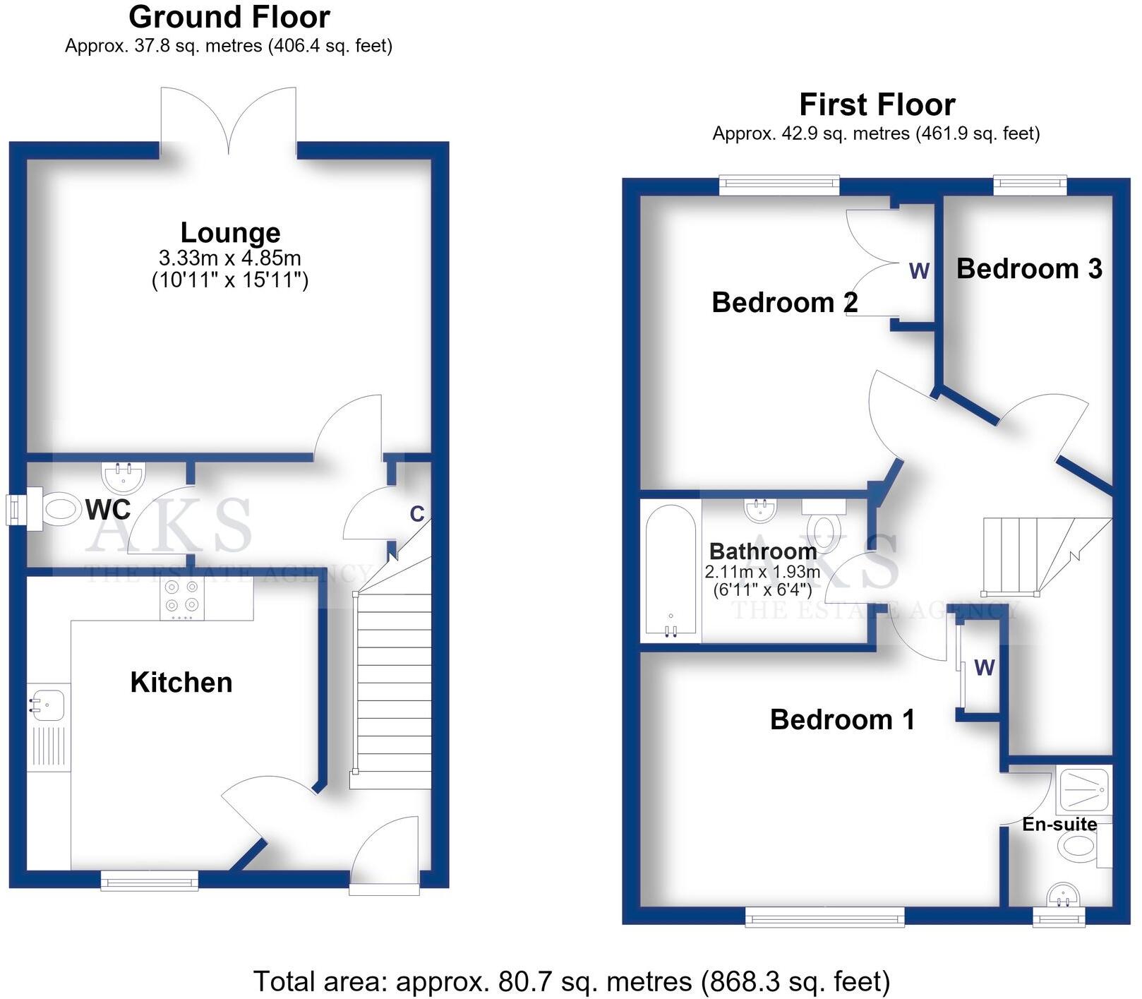 Olton Drive, Hilton, DE65 floorplan