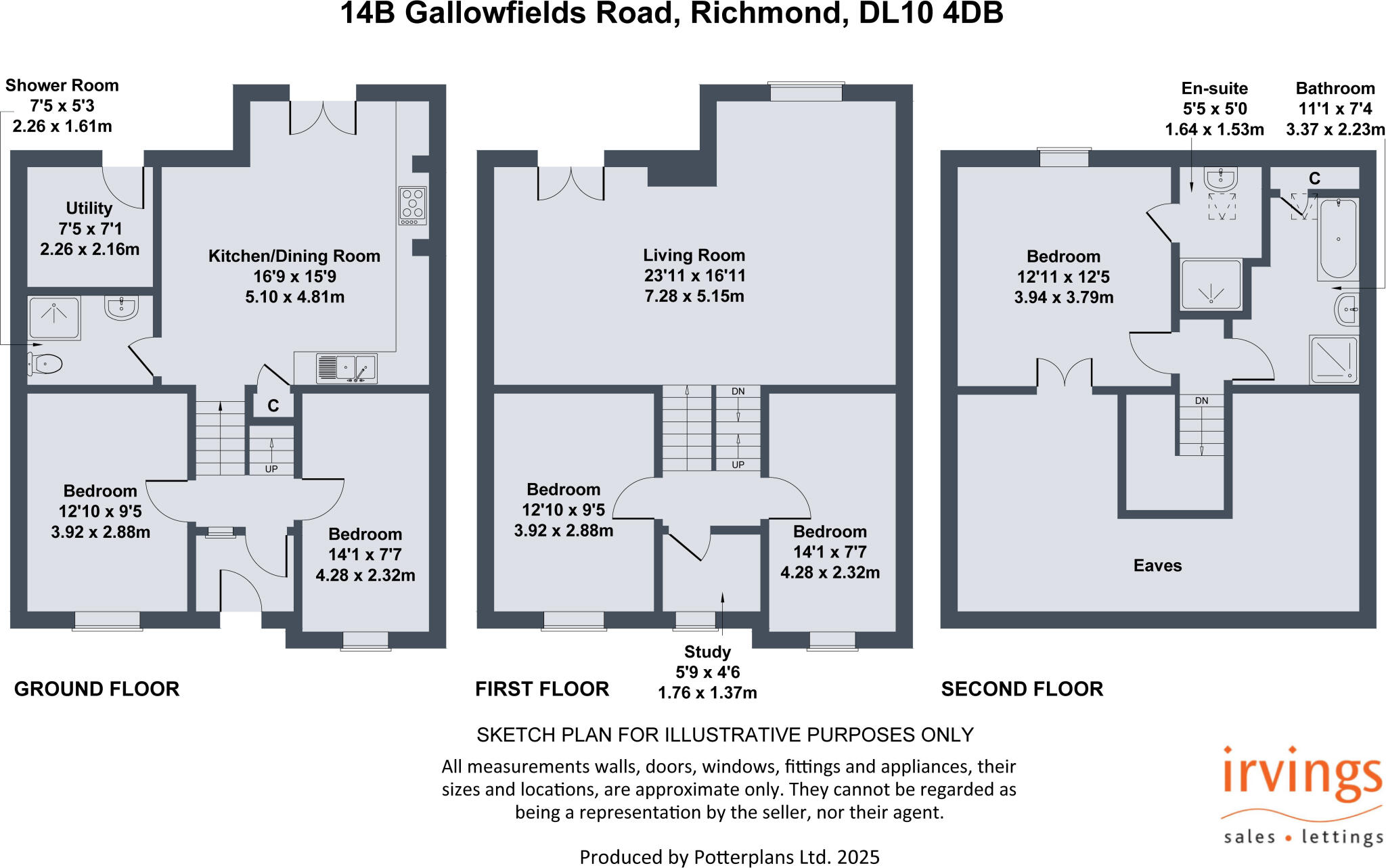 Gallowfields Road, Richmond floorplan