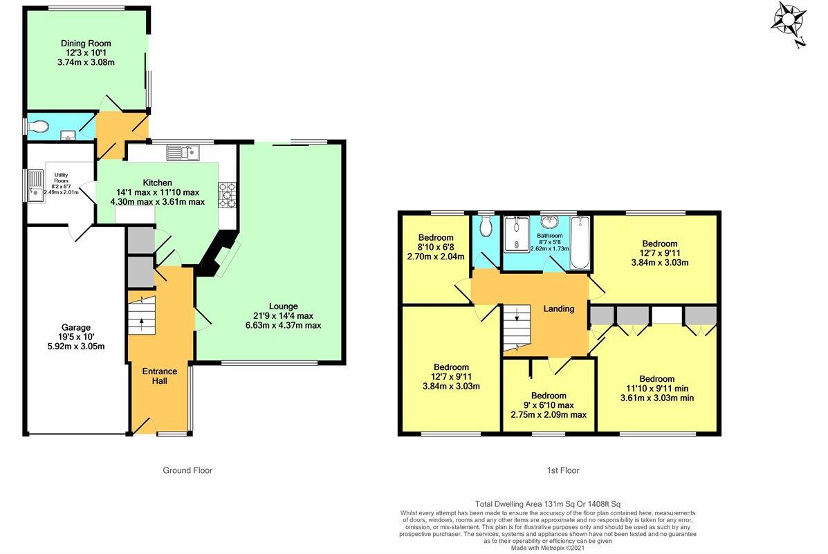 Maydowns Road, Chestfield, Whitstable floorplan