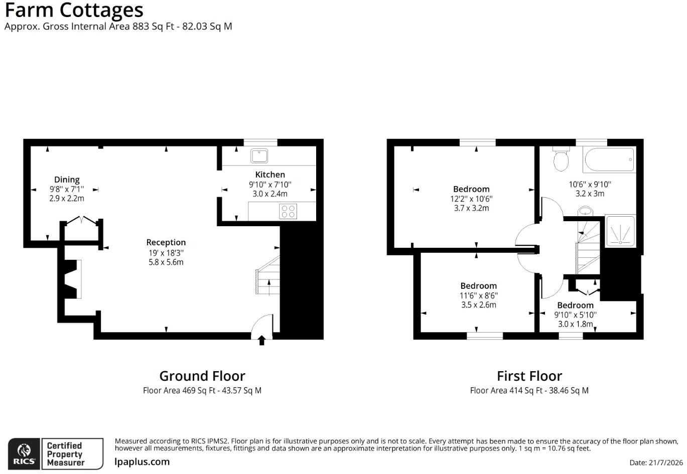 Old School Lane, Maidstone, Kent, ME15 floorplan