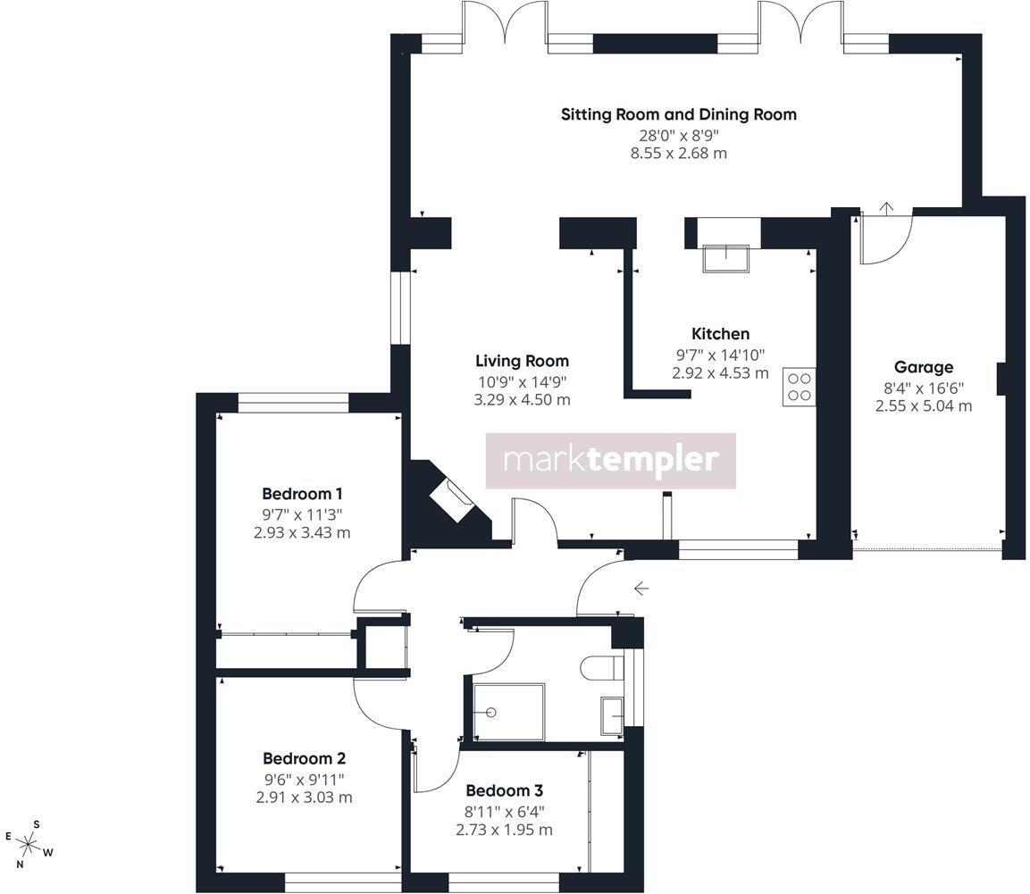 Quiet living, central Clevedon location floorplan