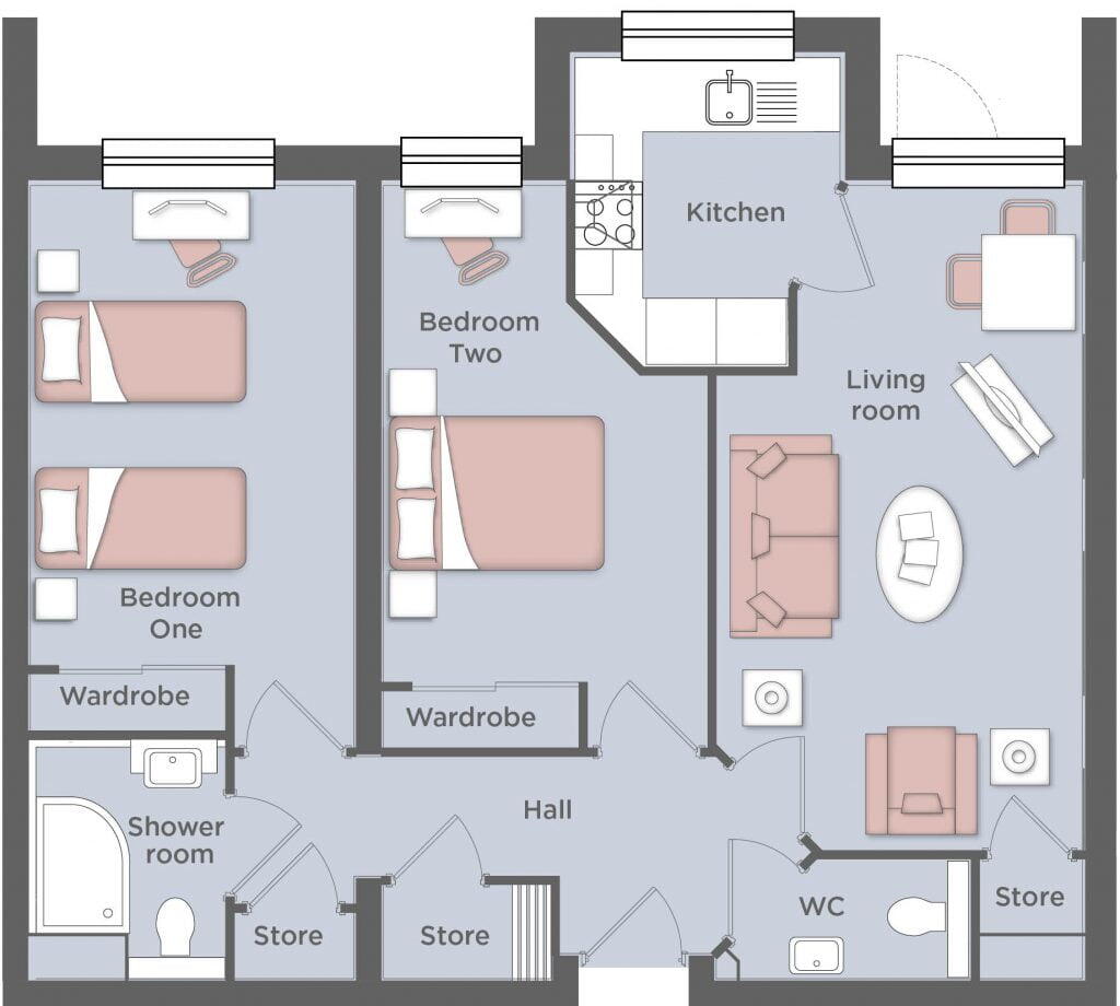 Tavistock floorplan