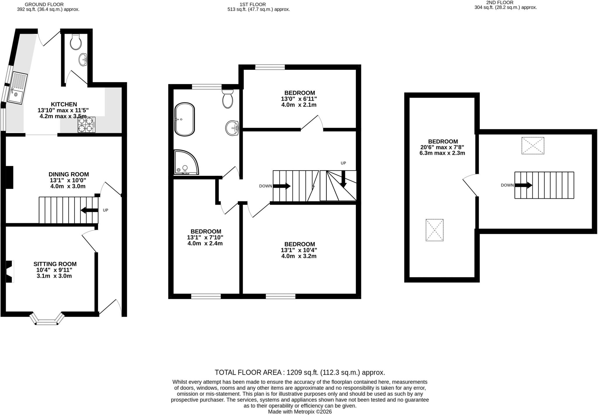 110, Mantle Street, Wellington floorplan