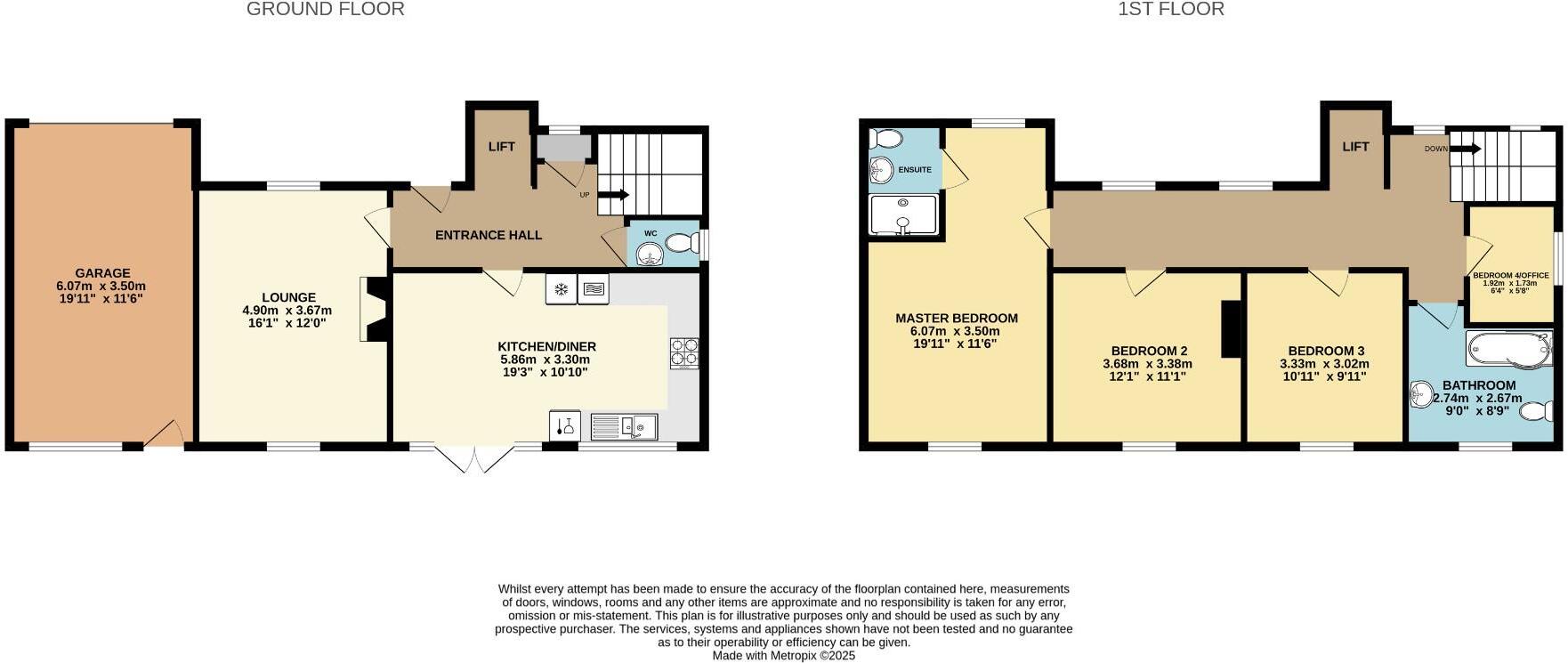 Lafford Lane, Upholland, WN8 0LL floorplan