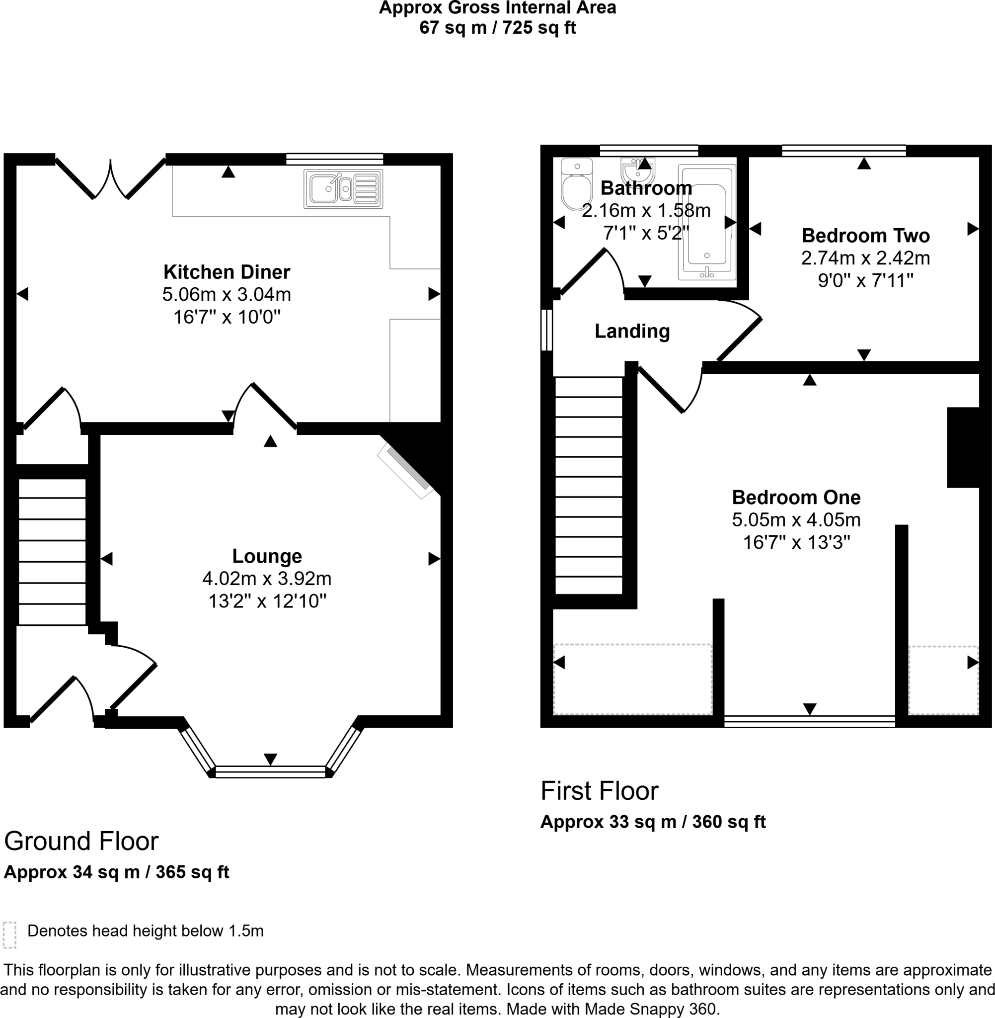 Southfield Terrace, Walker, Newcastle upon Tyne, Tyne and Wear, NE6 3EL floorplan
