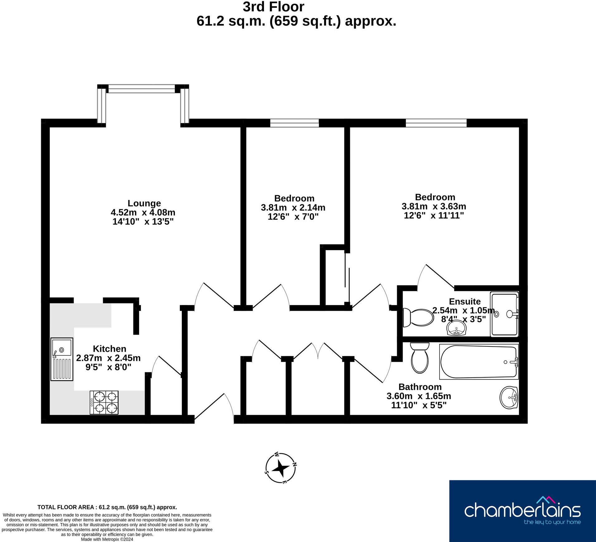 Strand, Leander Court Strand, TQ14 floorplan