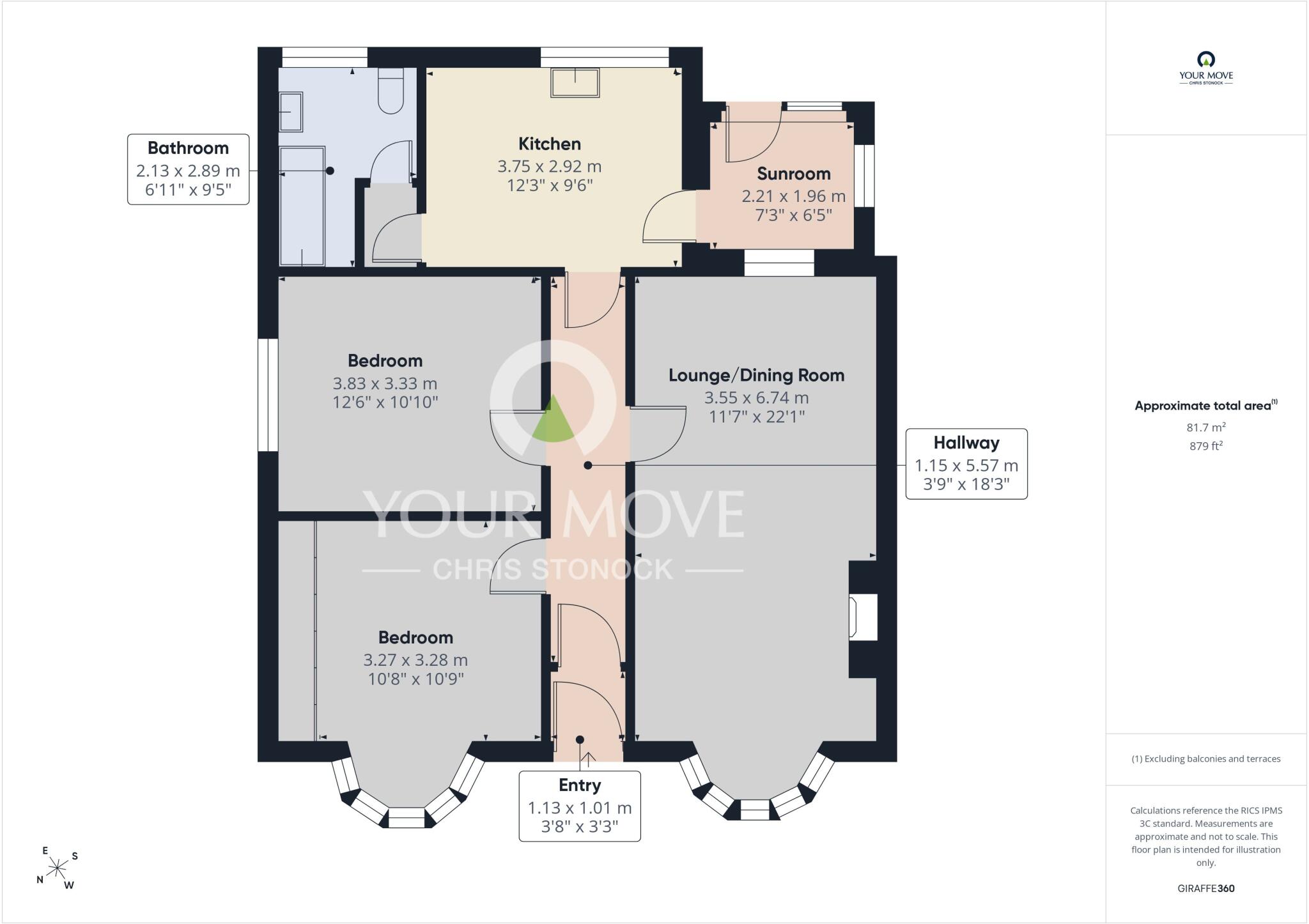 High View North, Wallsend, Tyne and Wear, NE28 floorplan