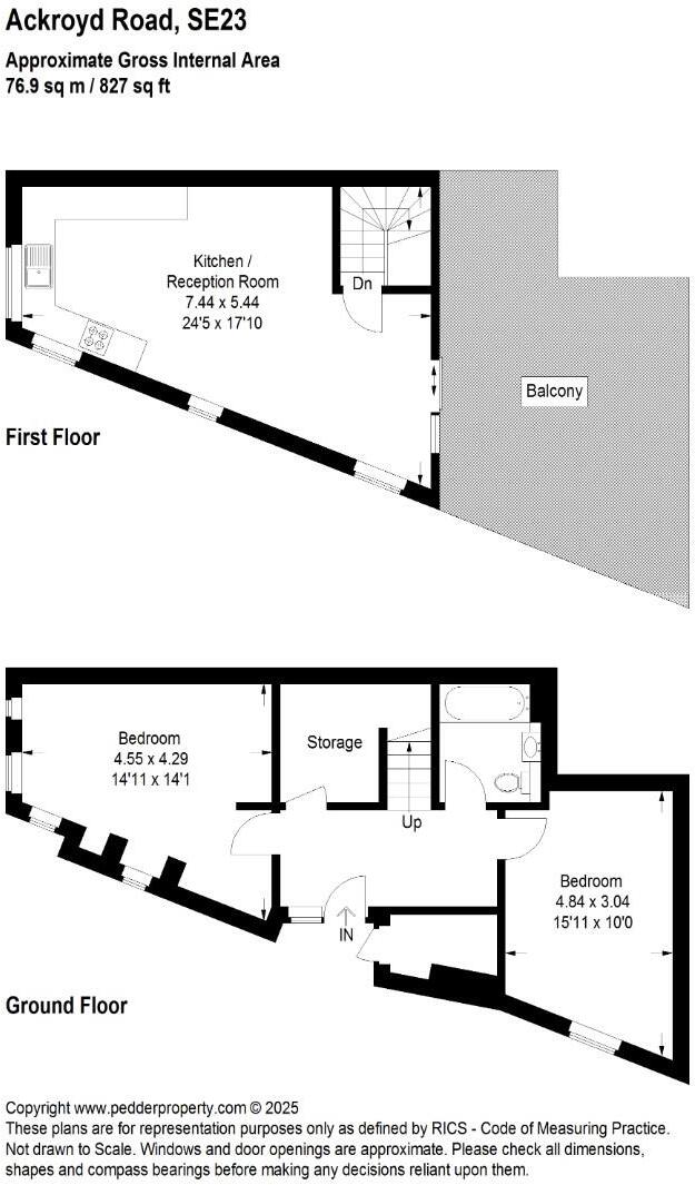 Ackroyd Road, London floorplan
