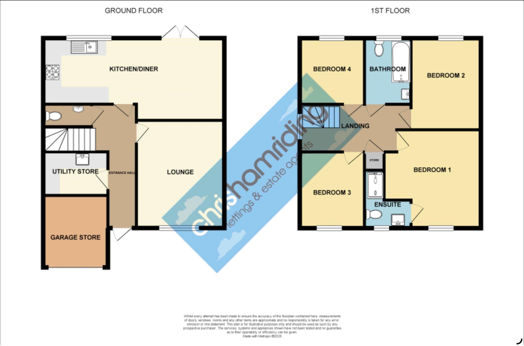 Teal Drive, Sandbach, CW11 floorplan