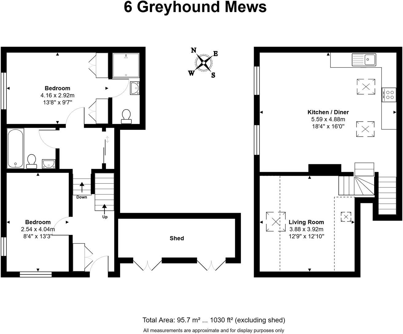 North Street, Pewsey, Wiltshire, SN9 floorplan