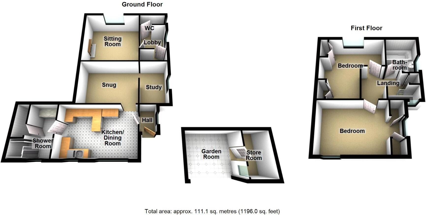 Stratford Road, Sherbourne, Warwick floorplan