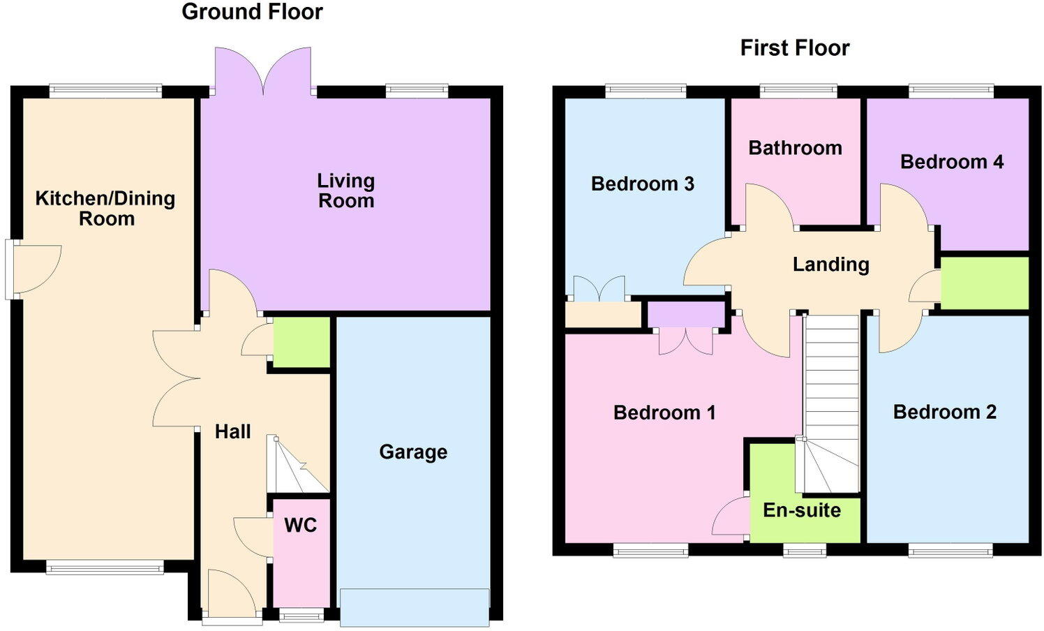 Harden Close, Great Oakley, Northamptonshire, NN18 8JW floorplan
