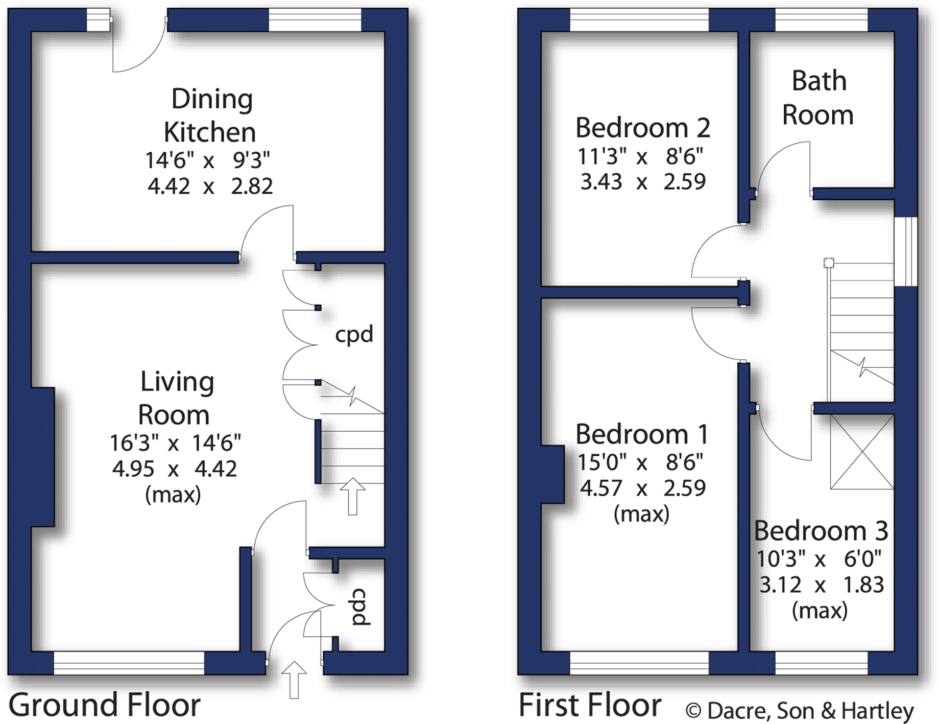 Coverdale Way, Baildon, West Yorkshire, BD17 floorplan