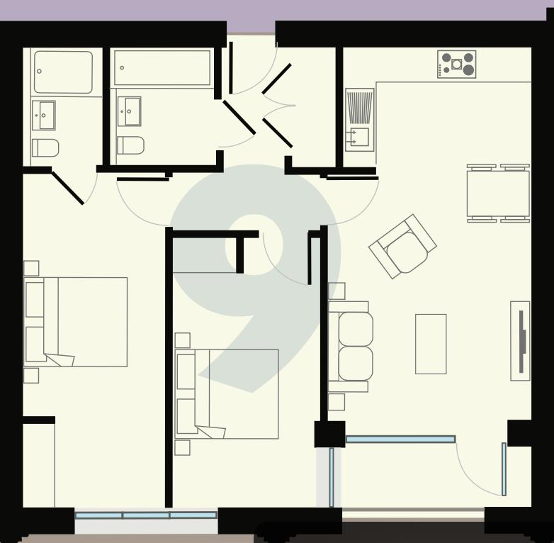 Palmerston Road, Southsea floorplan