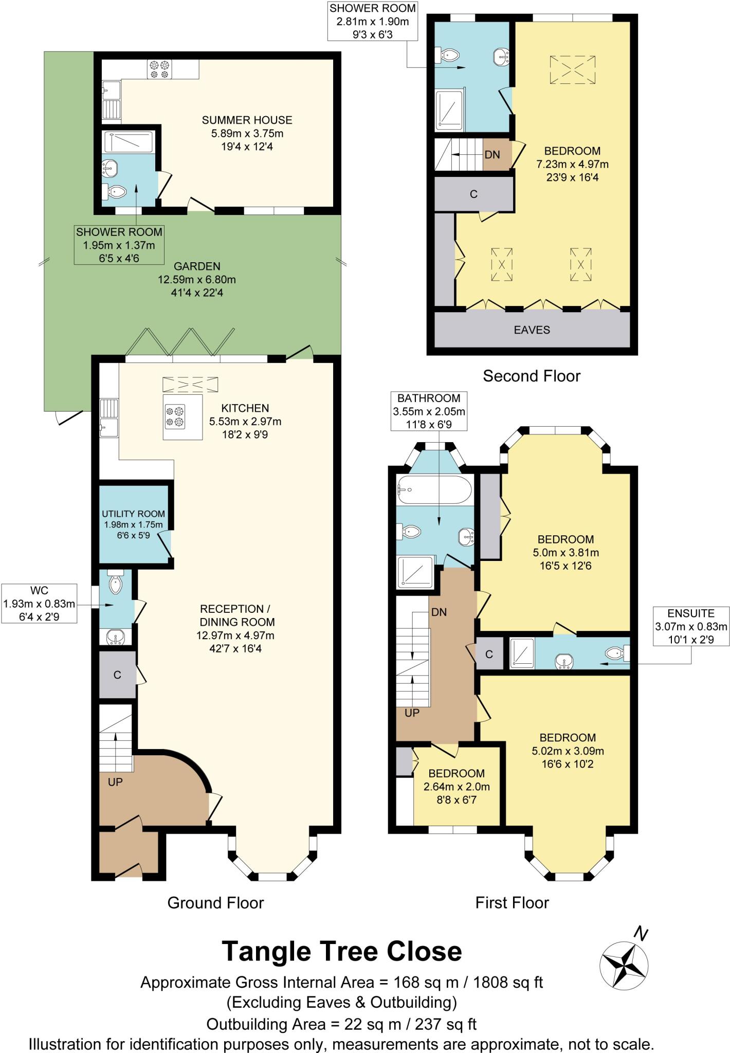 Tangle Tree Close, London, N3 floorplan