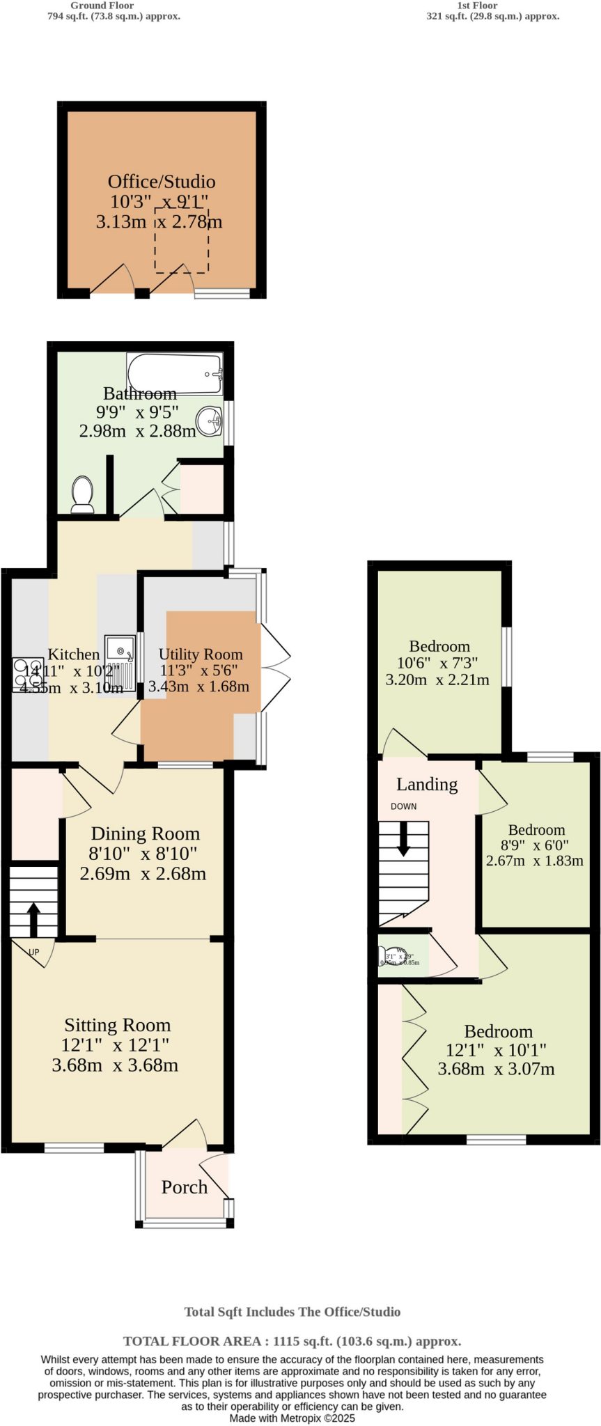 Station Road, Yaxham floorplan