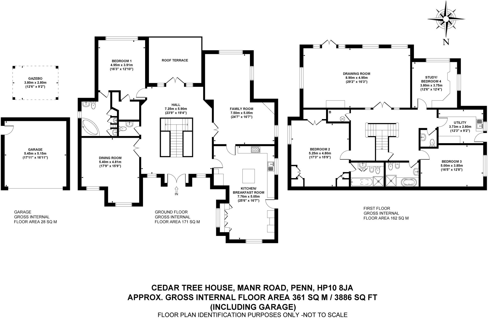 Manor Road, Penn, Buckinghamshire, HP10 floorplan