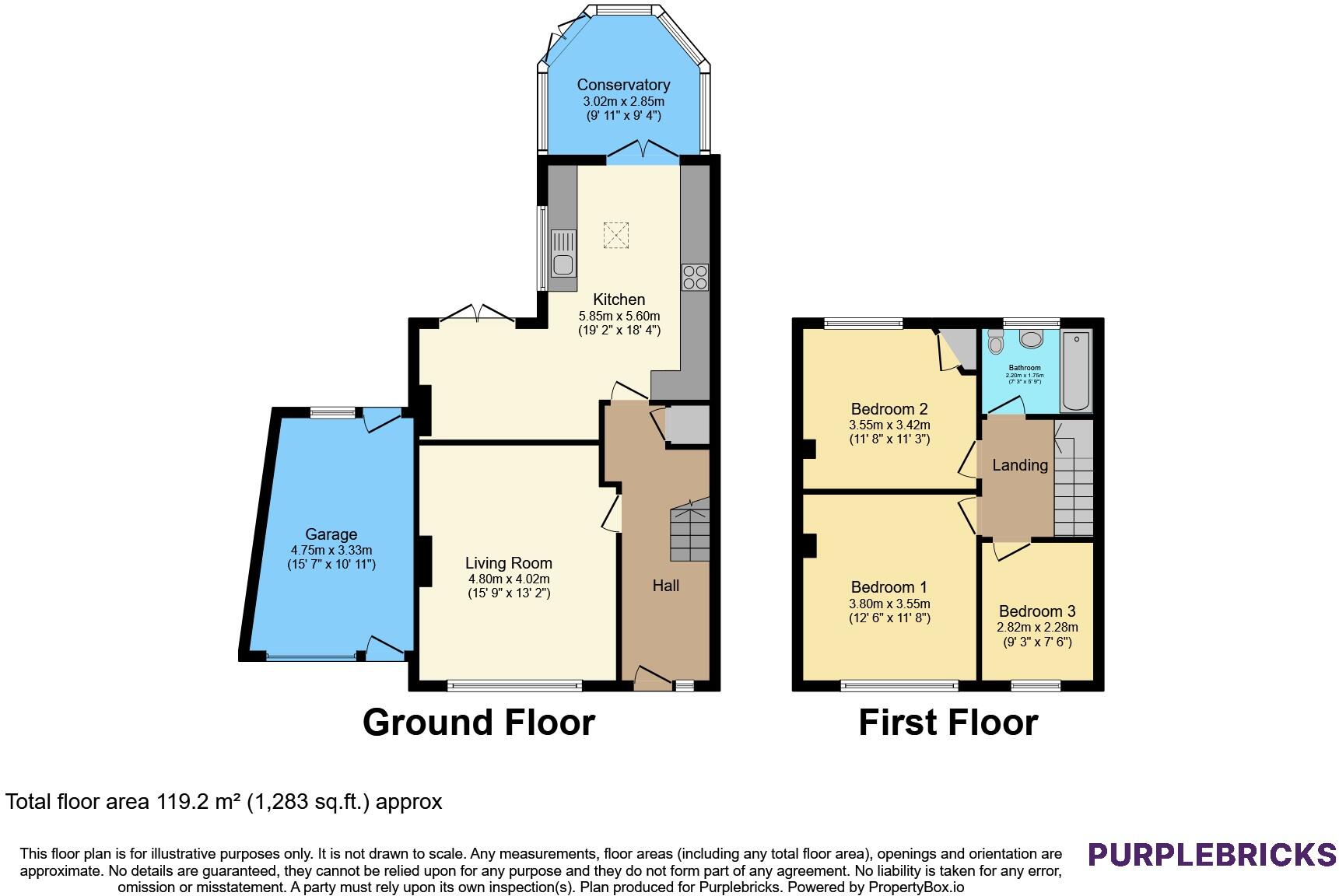Firgrove Crescent, Bristol, BS37 floorplan
