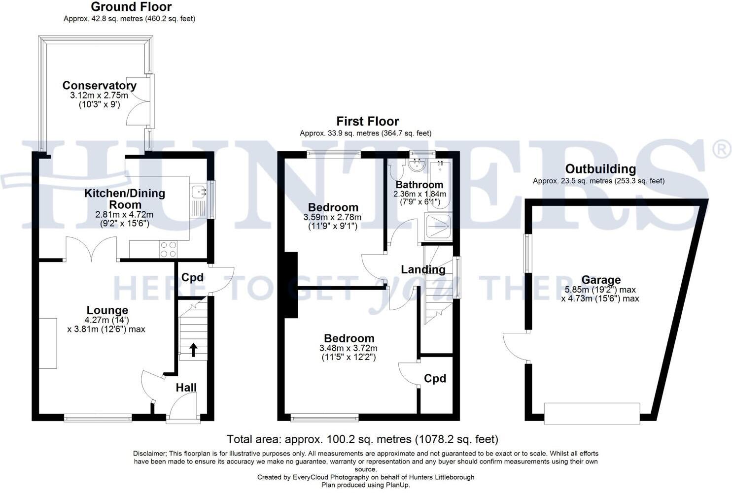 Smithy Bridge Road, Hollingworth Lake OL15 0DB floorplan