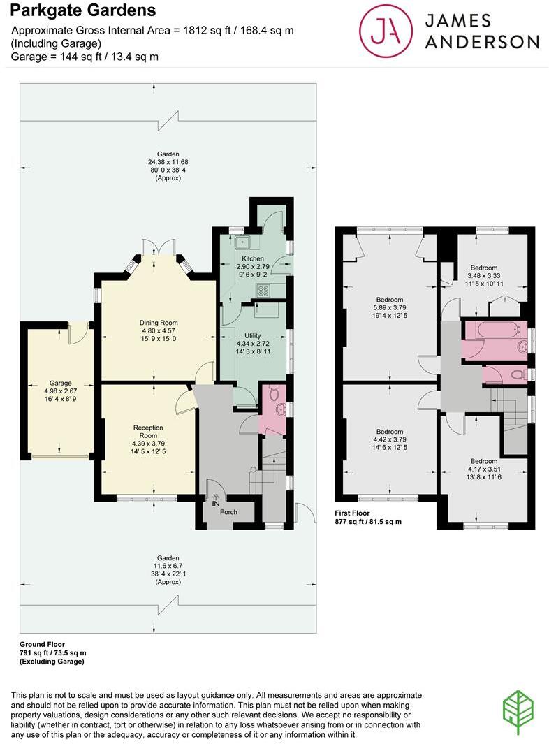 Parkgate Gardens, East Sheen, SW14 floorplan