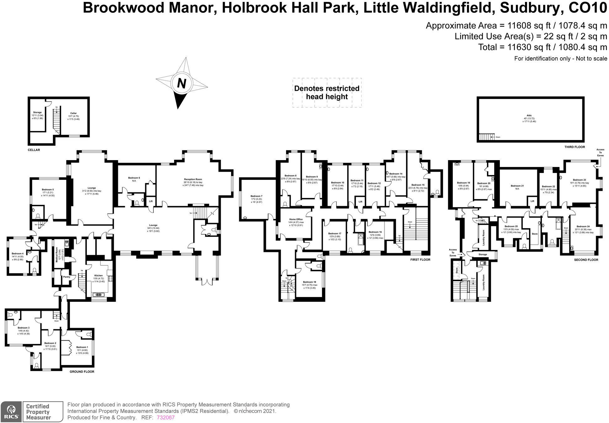 Holbrook Hall Park, Little Waldingfield, Sudbury floorplan