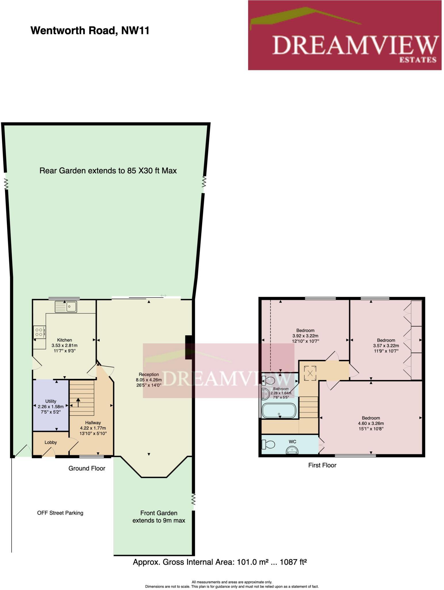 London, NW11 floorplan