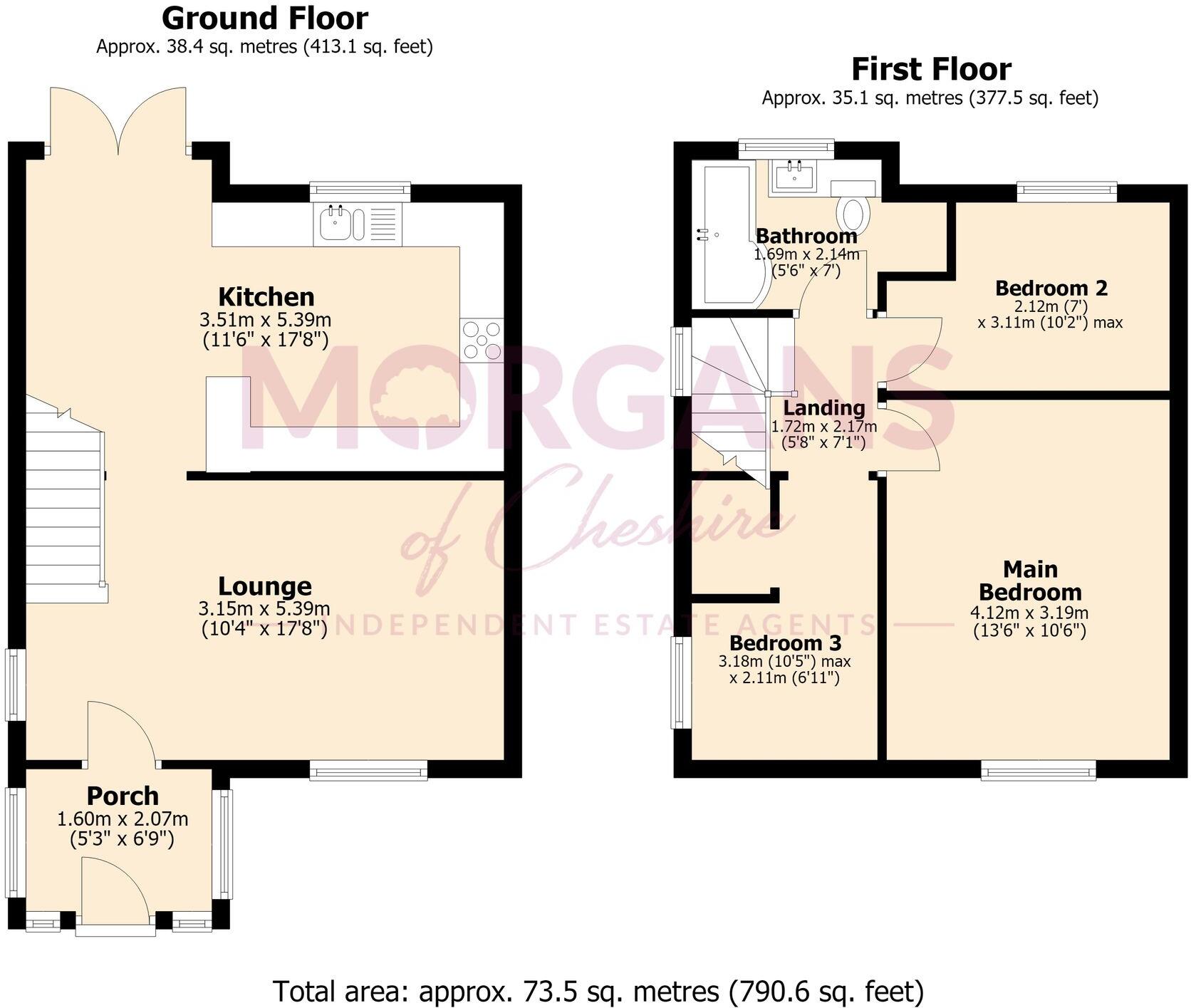 Westfield Grove, Barnton, CW8 floorplan