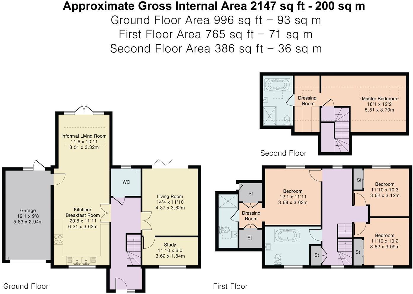 Home Farm Close, Ambrosden floorplan
