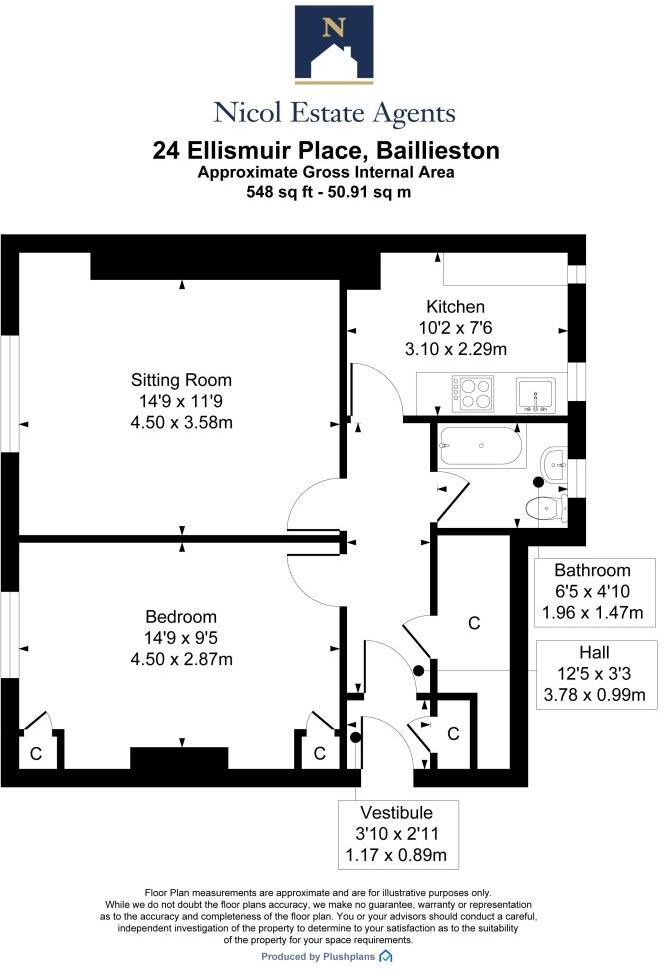 Ellismuir Place, Baillieston floorplan