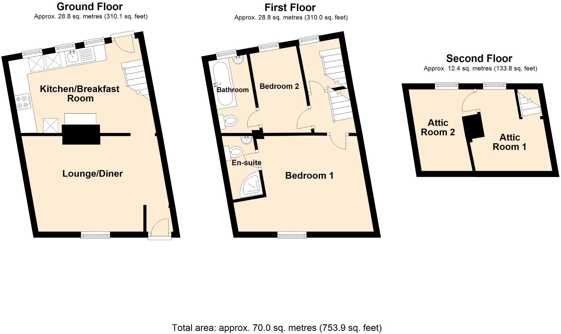 Newtown, Trowbridge floorplan