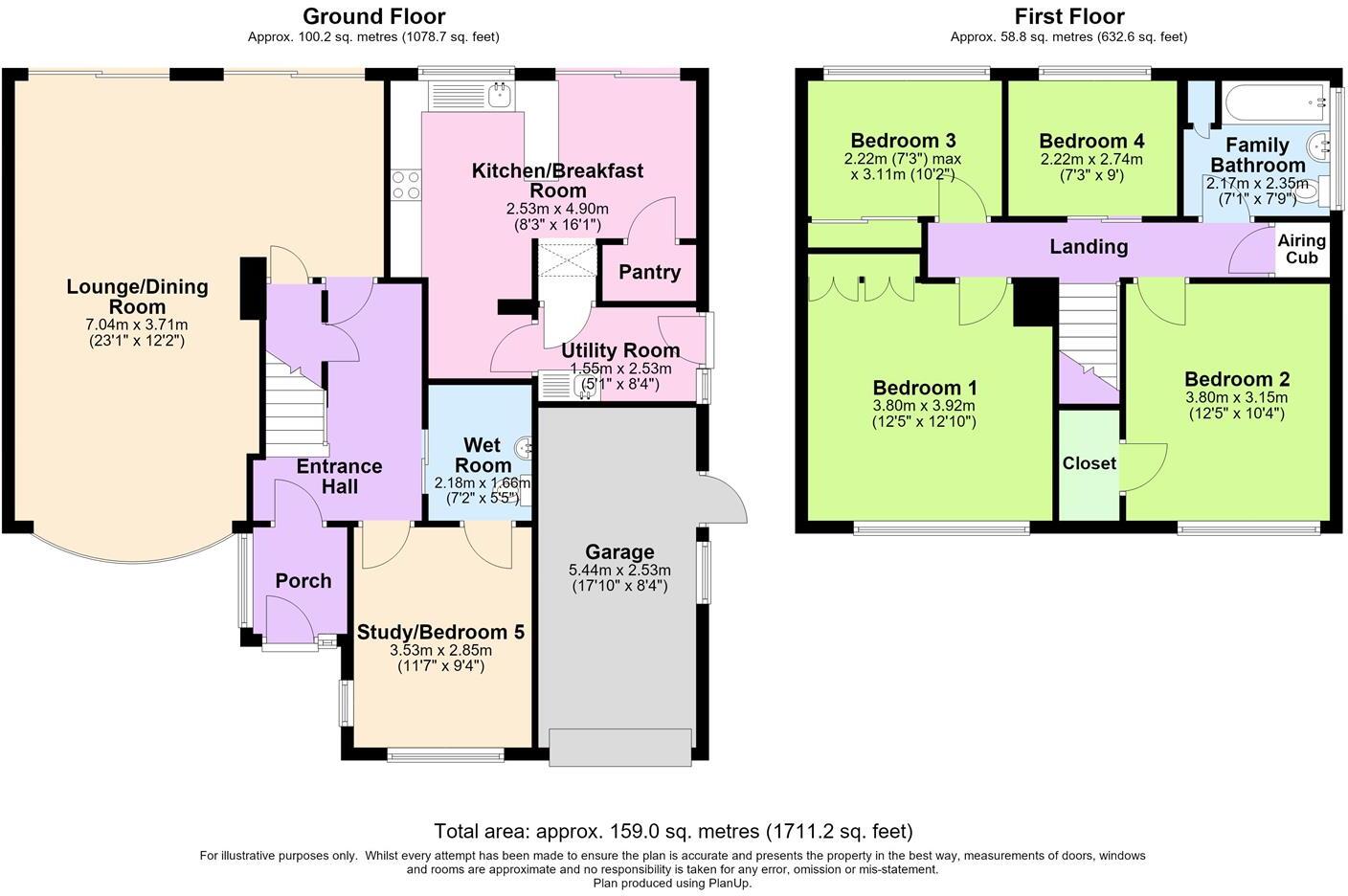 Berkeley Road, Kenilworth floorplan