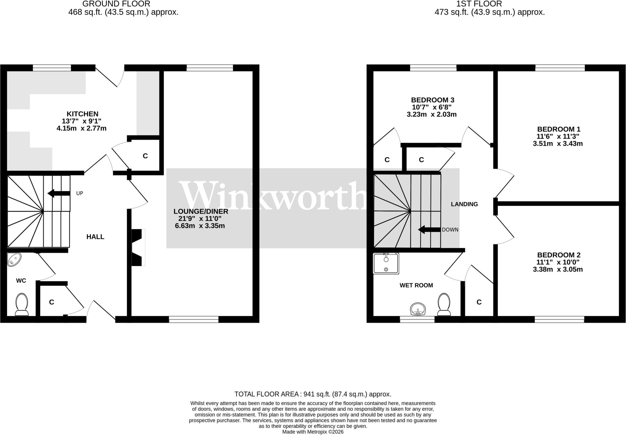 Harry Barber Close, Norwich, Norfolk, NR5 floorplan