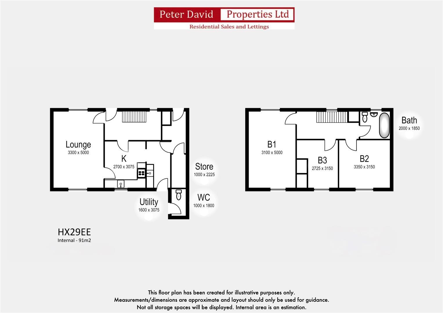 Sturton Grove, Halifax floorplan