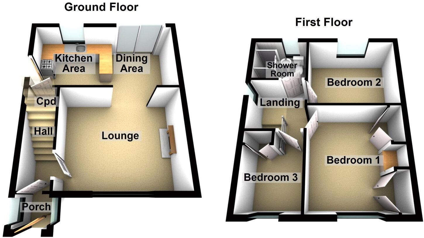 16, Sunfield Avenue, Moorside, OL4 2NH floorplan