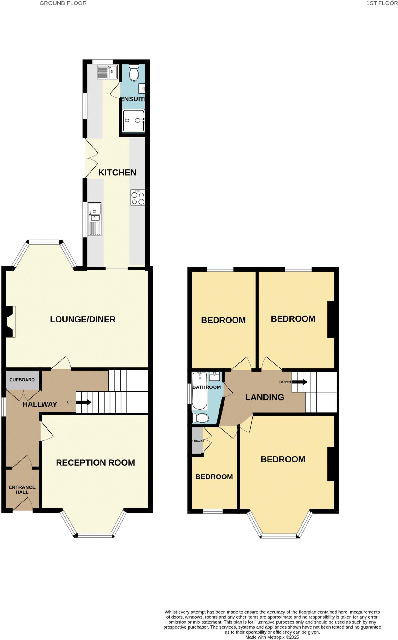Osborne Road, Weston-s-Mare - EXTENDED TO REAR floorplan