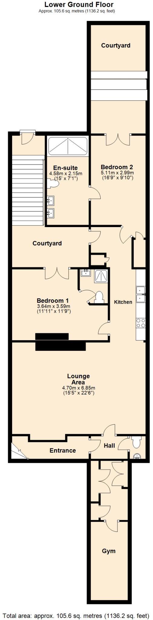Nelson Crescent Ramsgate CT11 floorplan