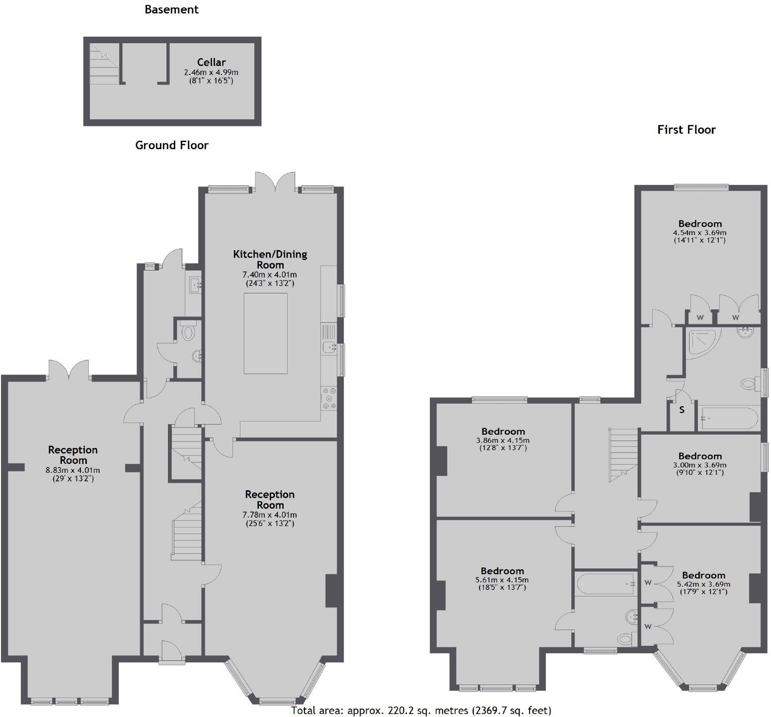 Gordon Road, Ealing floorplan
