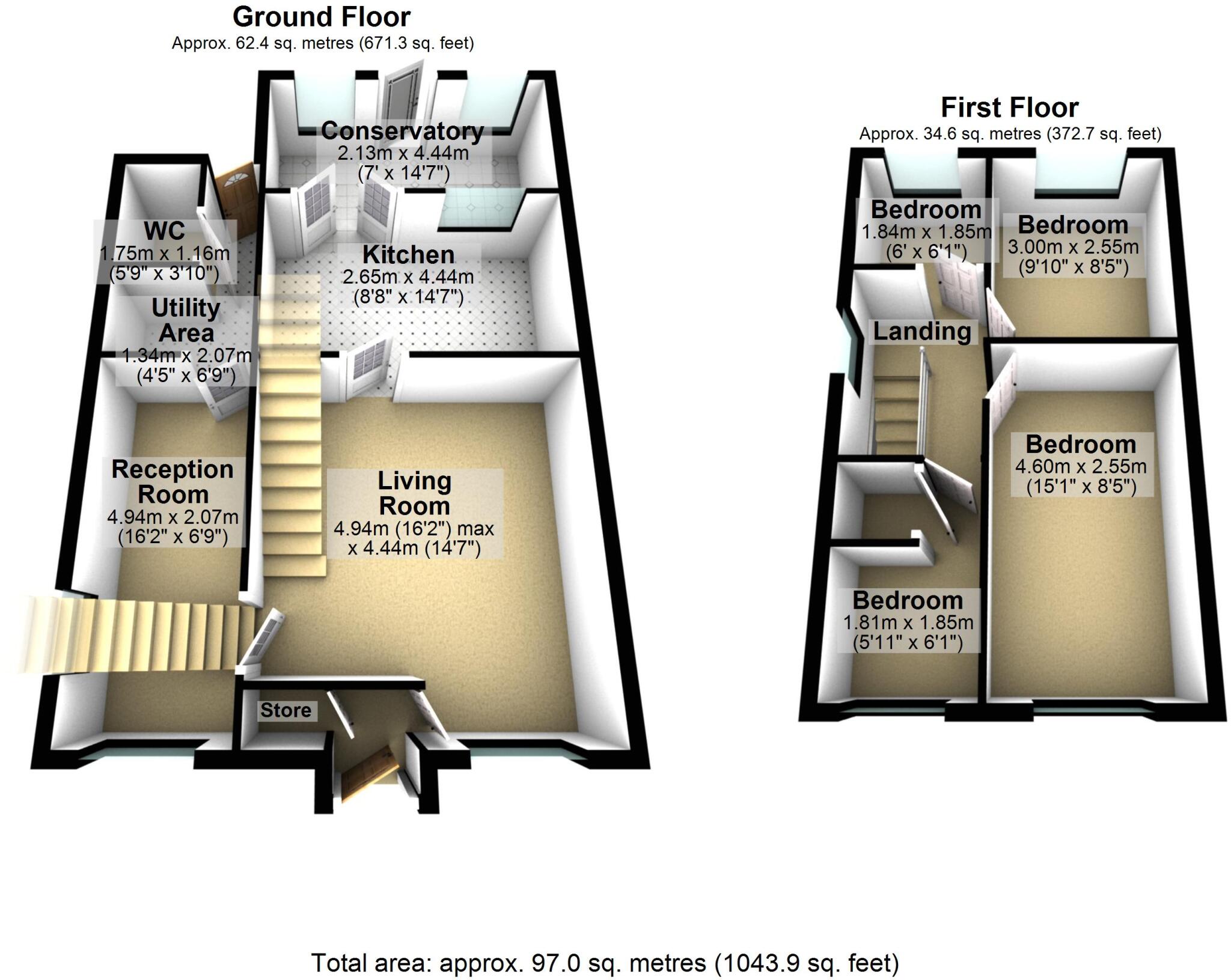 Shelfield Lane, Norden, Rochdale, OL11 floorplan