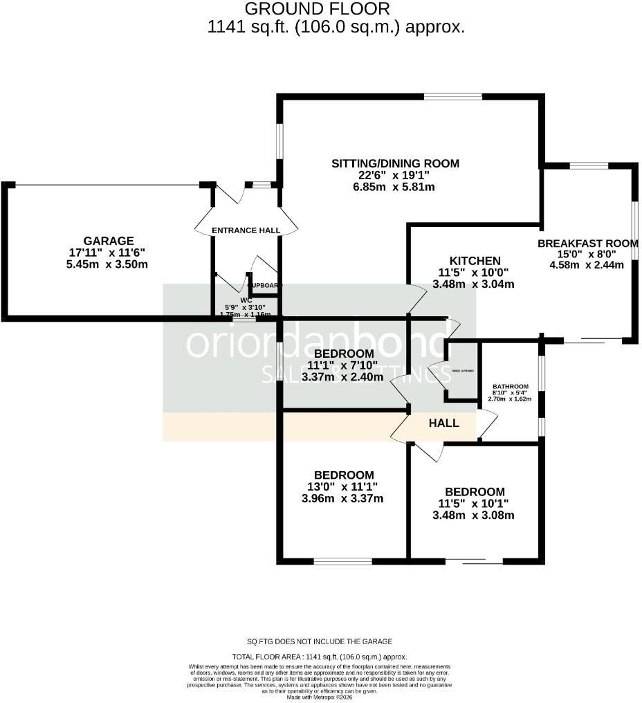 Keats Close, Great Houghton, Northampton NN4 floorplan