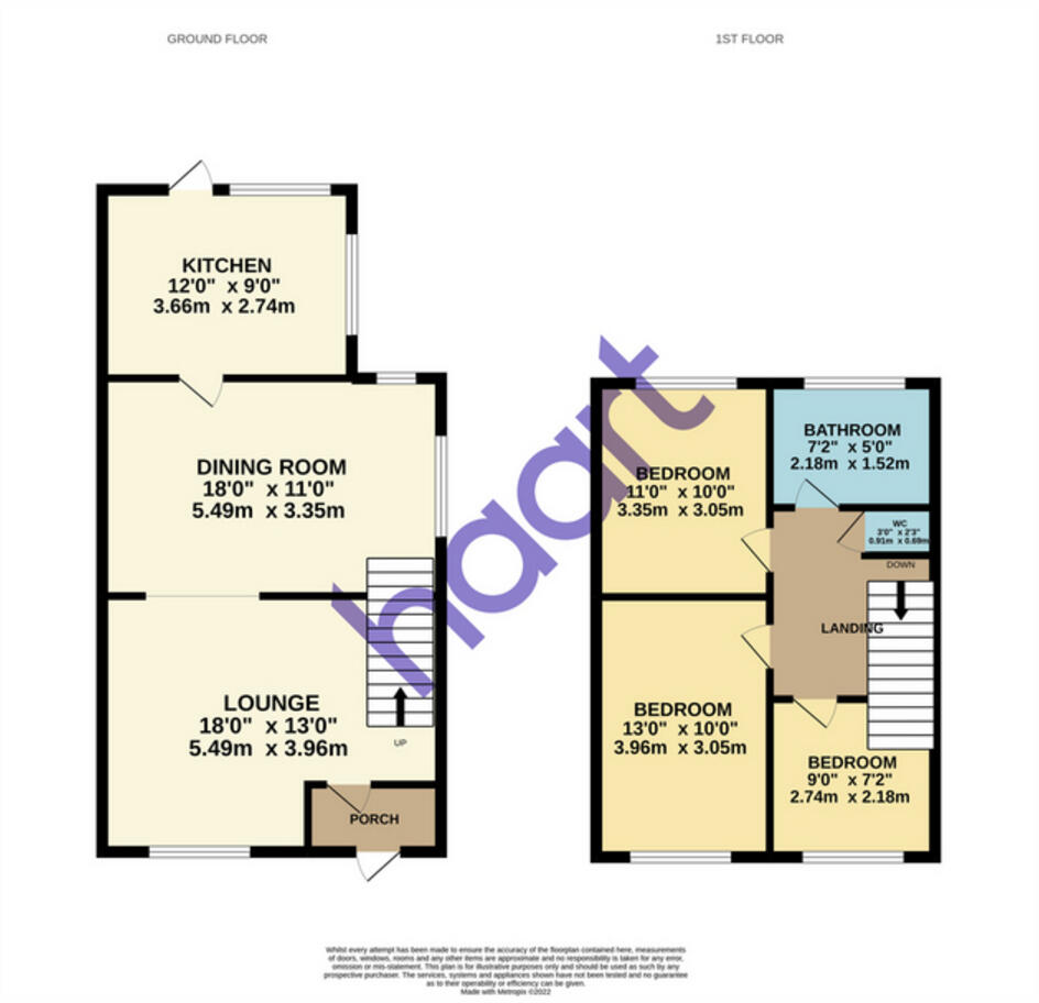 Lewsey Road, Luton floorplan