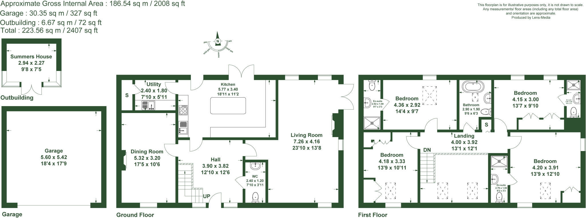 Sandside, Cockerham, Lancaster, Lancashire floorplan