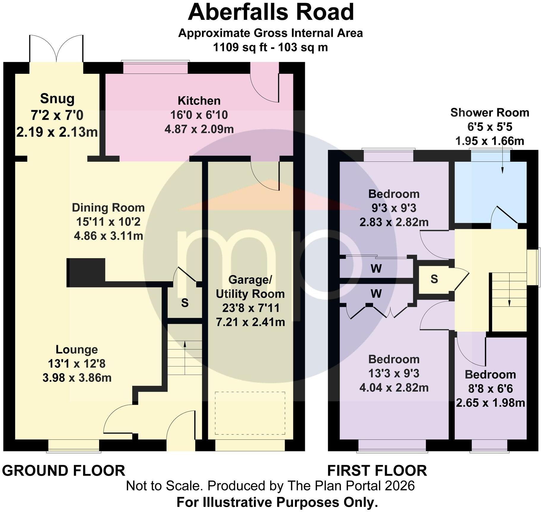 Aberfalls Road, Hemlington, TS8 floorplan