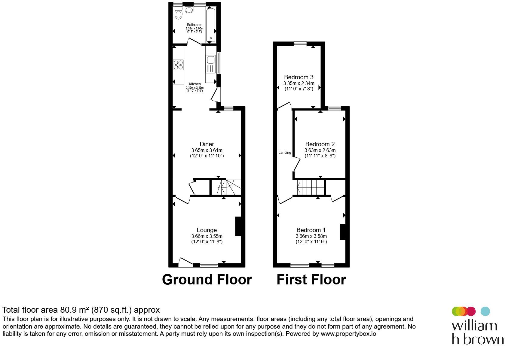 Osborne Road, Wisbech floorplan