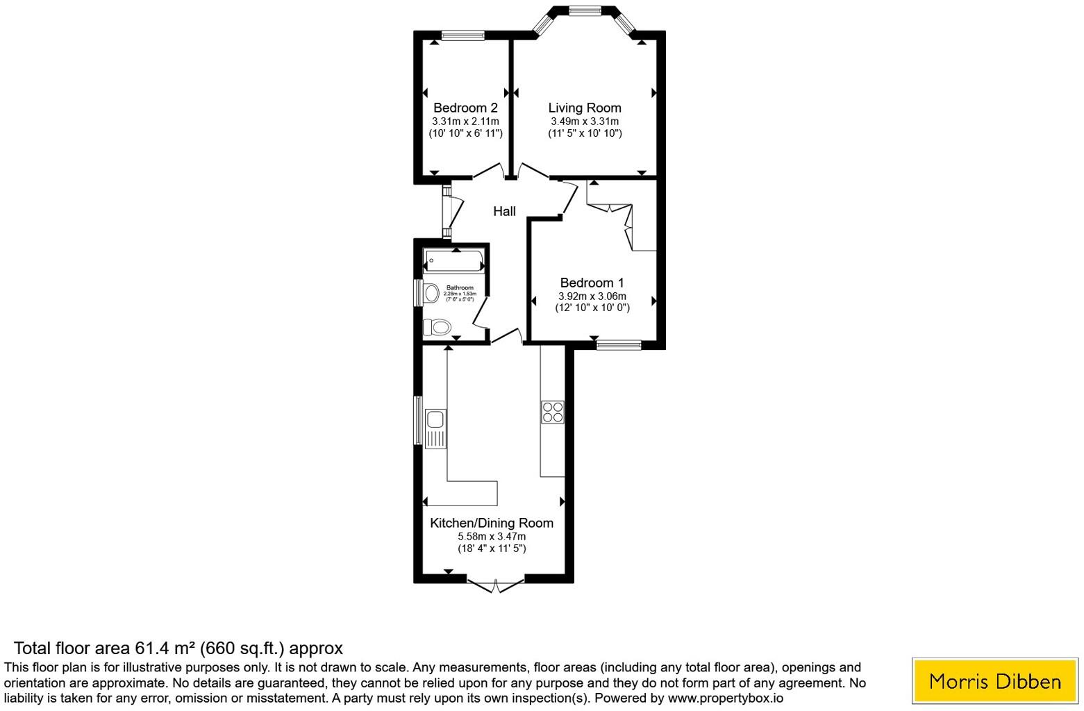 Bath Road, Southampton, Hampshire, SO19 floorplan