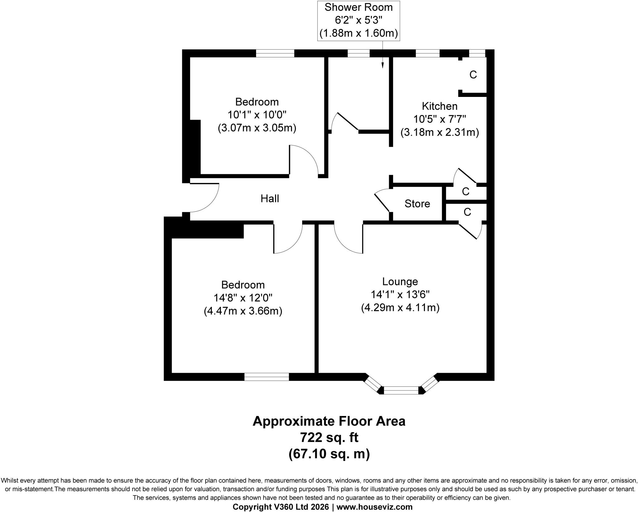 Bridge Street, Linwood, Paisley, Renfrewshire floorplan