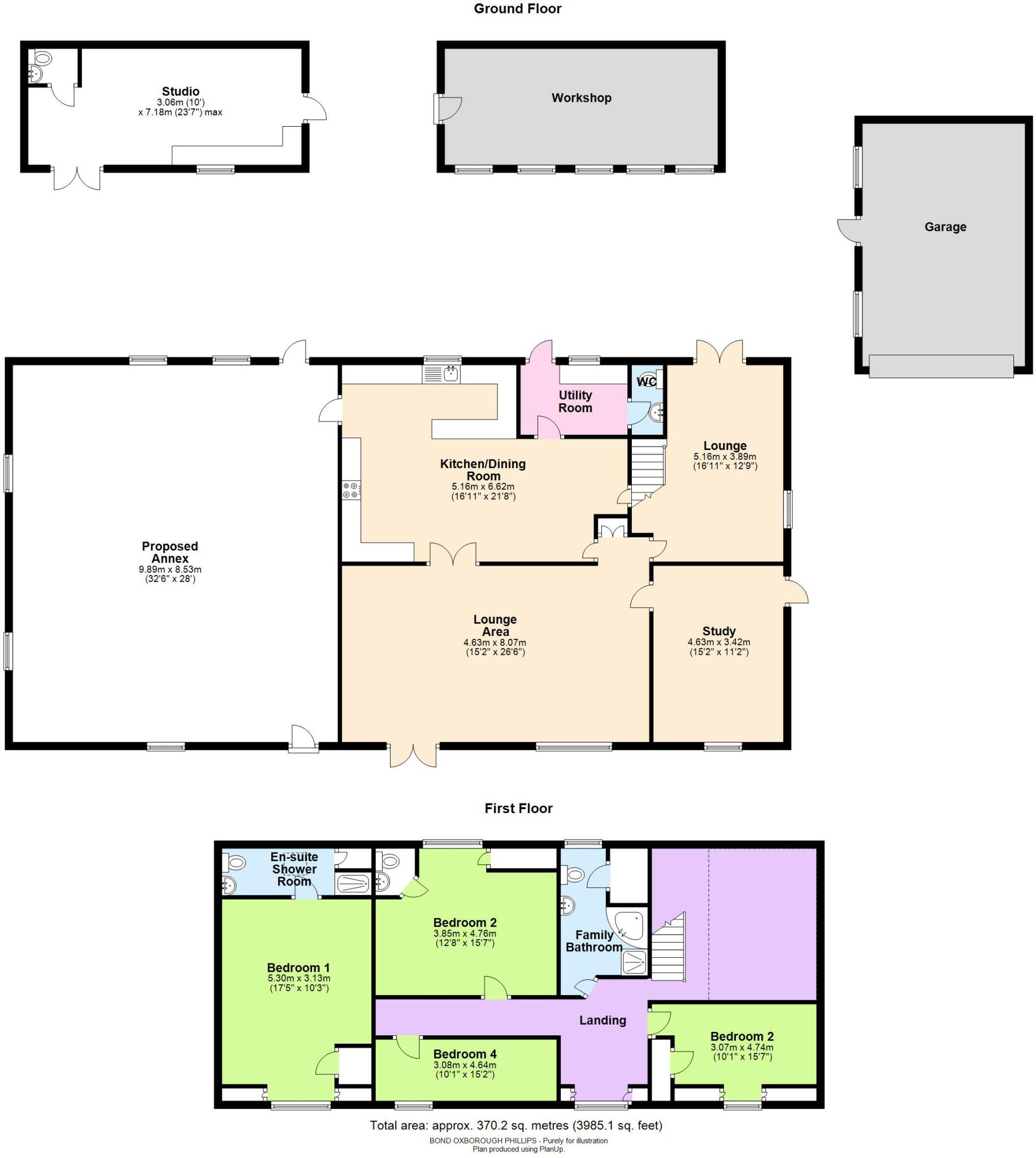Stibb Cross, Stibb Cross floorplan