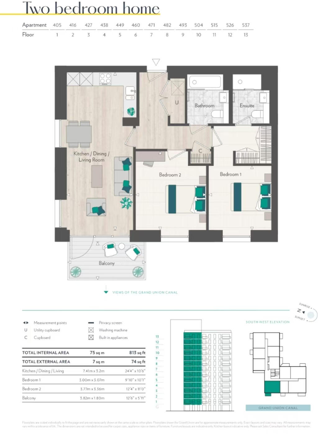 12 Quay Walk,Grand Union, Wembley, London, HA0 floorplan